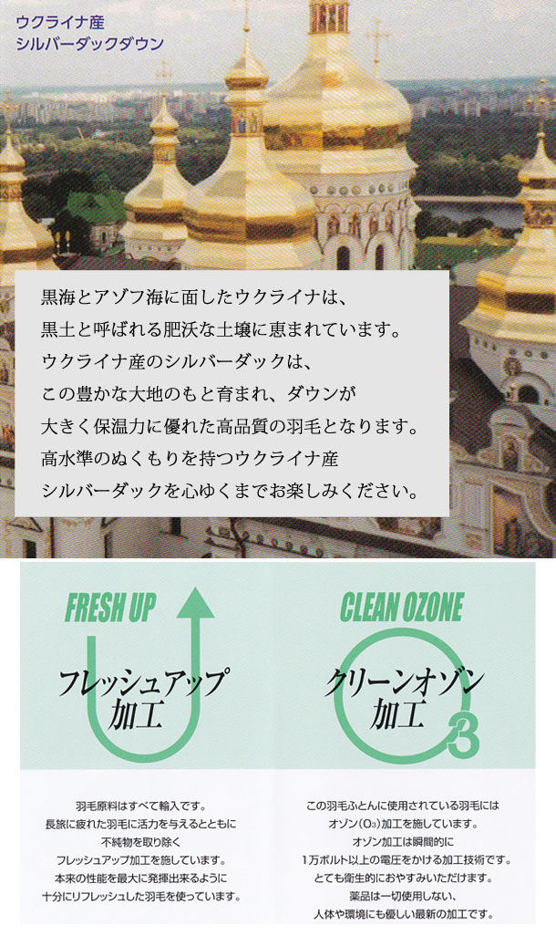 羽毛掛けふとん